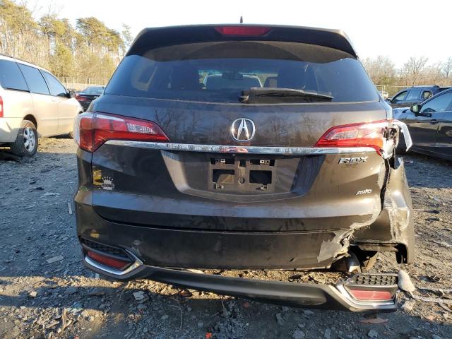 5J8TB4H32HL021764 - 2017 ACURA RDX BLACK photo 6