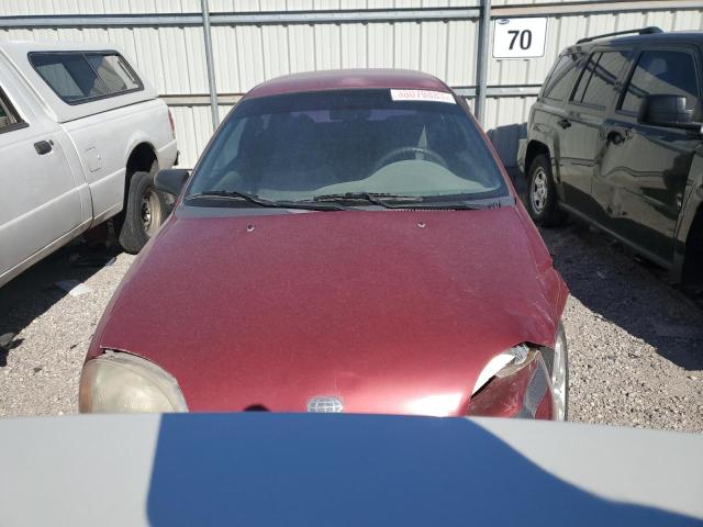 2C1MR2297V6739893 - 1997 GEO METRO LSI RED photo 5