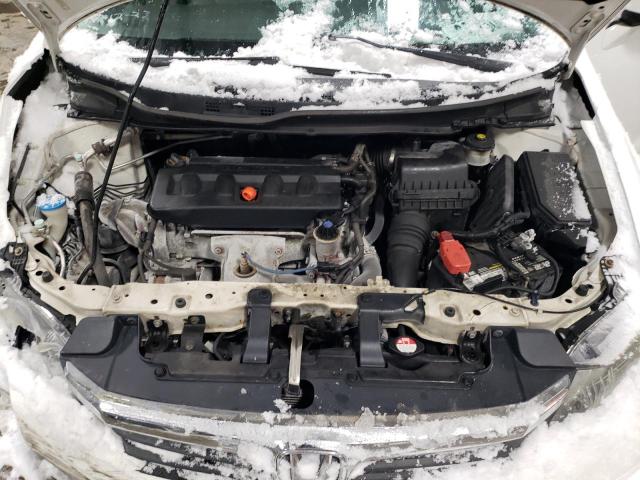 19XFB2F91CE076182 - 2012 HONDA CIVIC EXL თეთრი ფოტო 11