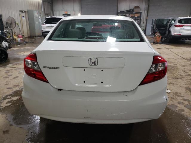 19XFB2F91CE076182 - 2012 HONDA CIVIC EXL WHITE photo 6