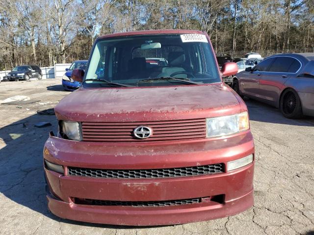 JTLKT334364058738 - 2006 TOYOTA SCION XB BURGUNDY photo 5