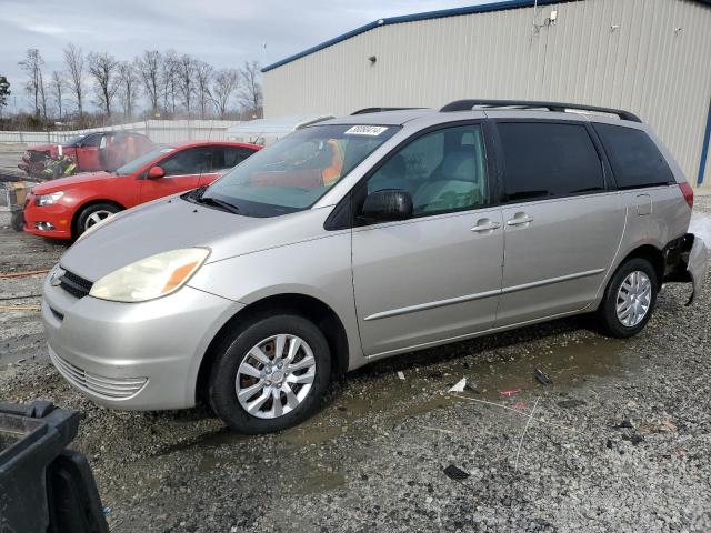 5TDZA23C55S311000 - 2005 TOYOTA SIENNA CE SILVER photo 1