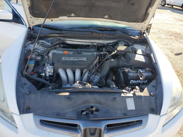 1HGCM56855A014992 - 2005 HONDA ACCORD EX WHITE photo 11