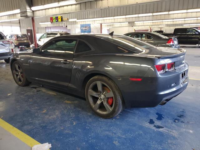 2G1FC1ED2B9127028 - 2011 CHEVROLET CAMARO LT GRAY photo 2