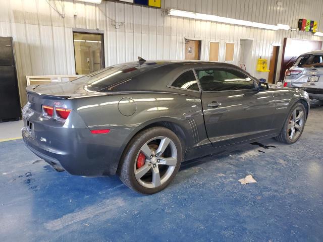 2G1FC1ED2B9127028 - 2011 CHEVROLET CAMARO LT GRAY photo 3