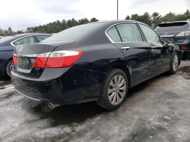 1HGCR3F84DA045932 - 2013 HONDA ACCORD EXL BLACK photo 3