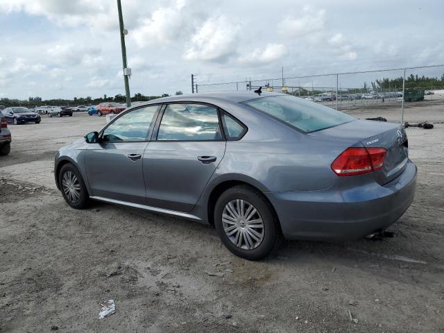 1VWAH7A31EC006780 - 2014 VOLKSWAGEN PASSAT S GRAY photo 2