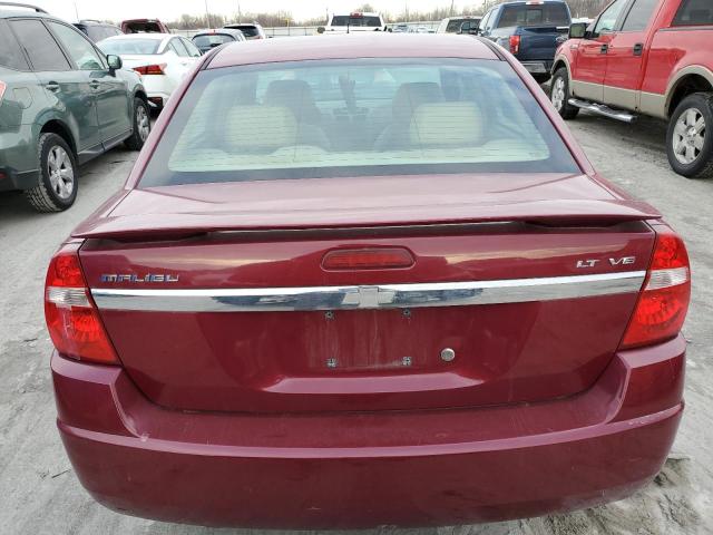 1G1ZU54834F185634 - 2004 CHEVROLET MALIBU LT MAROON photo 6