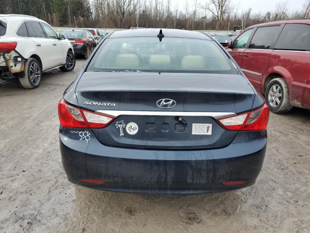 5NPEB4AC3BH117187 - 2011 HYUNDAI SONATA GLS BLUE photo 6