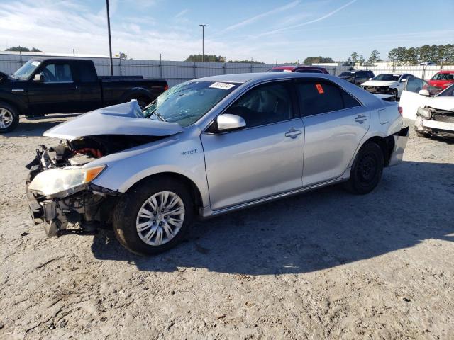 4T1BD1FK1DU079023 - 2013 TOYOTA CAMRY HYBRID SILVER photo 1