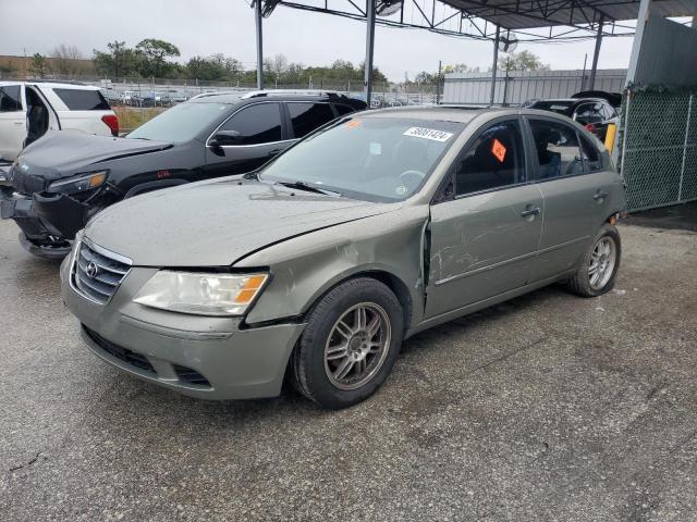 5NPET46C09H465190 - 2009 HYUNDAI SONATA GLS BEIGE photo 1