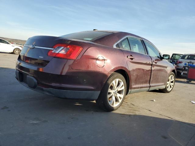 1FAHP2EW7BG103438 - 2011 FORD TAURUS SEL BURGUNDY photo 3