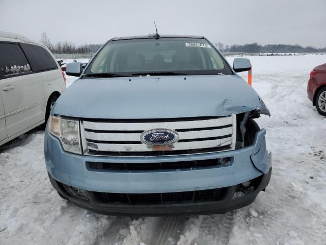 2FMDK48C58BA38539 - 2008 FORD EDGE SEL BLUE photo 5