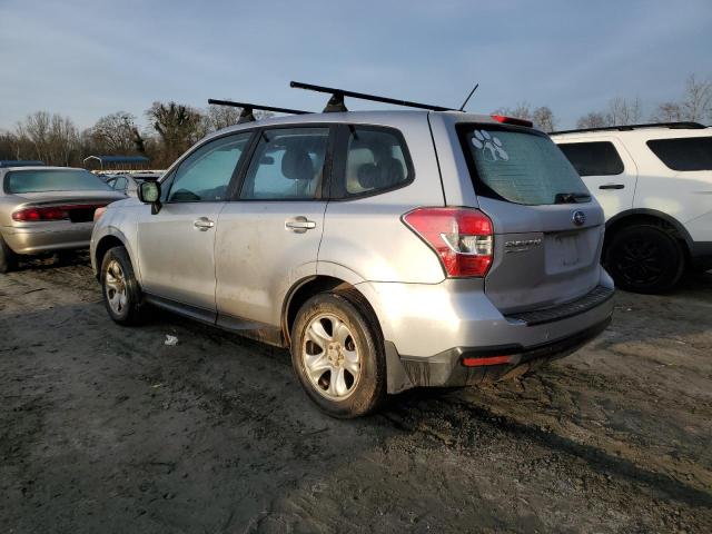 JF2SJAAC5EH523058 - 2014 SUBARU FORESTER 2.5I SILVER photo 2