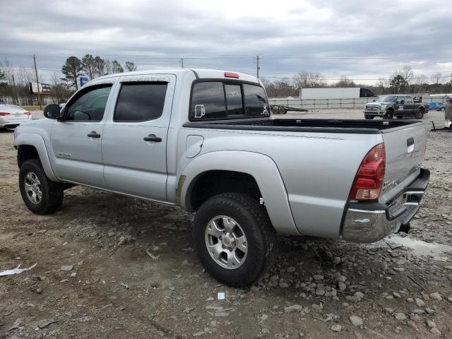 3TMJU62N48M057489 - 2008 TOYOTA TACOMA DOUBLE CAB PRERUNNER SILVER photo 2