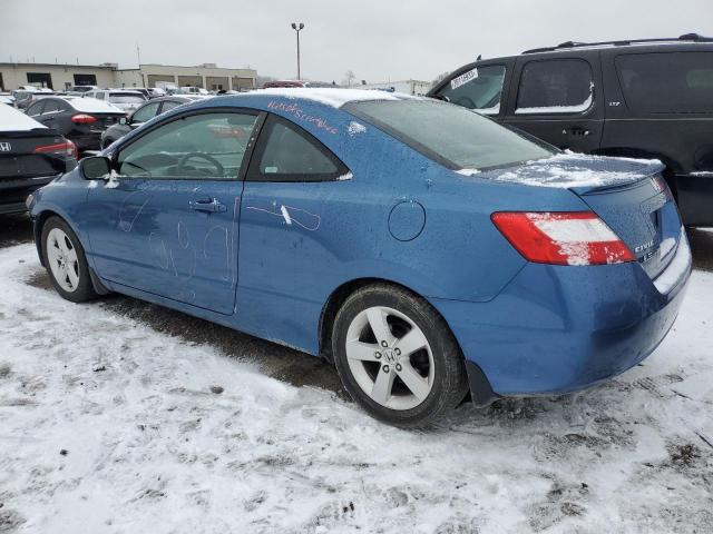 2HGFG12998H571857 - 2008 HONDA CIVIC EXL BLUE photo 2