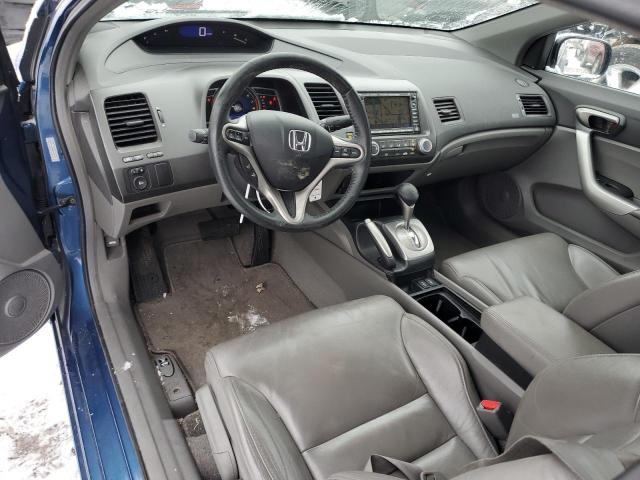2HGFG12998H571857 - 2008 HONDA CIVIC EXL ლურჯი ფოტო 8