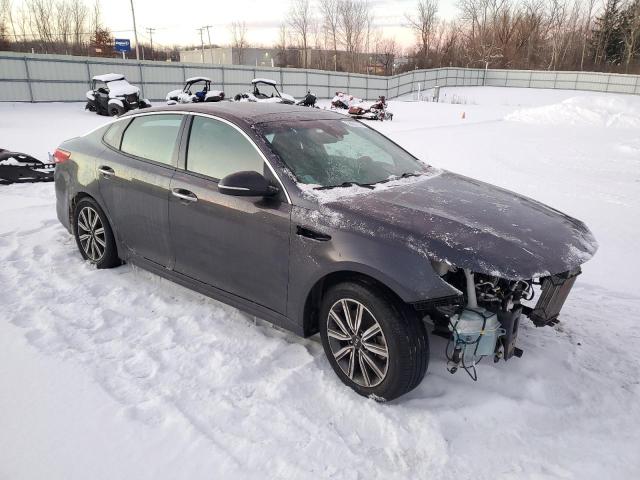 5XXGU4L17KG311988 - 2019 KIA OPTIMA EX GRAY photo 4