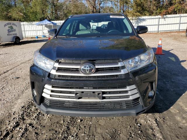 5TDKZRFH4JS282626 - 2018 TOYOTA HIGHLANDER SE BLACK photo 5