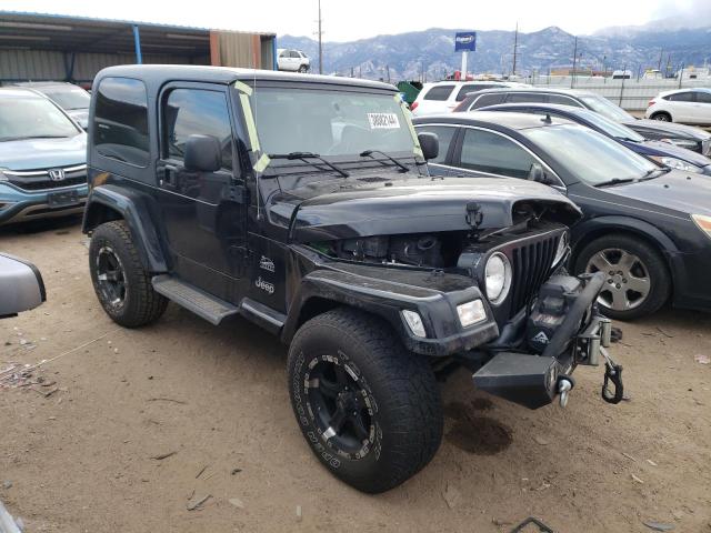 1J4FA59S83P374547 - 2003 JEEP WRANGLER / SAHARA BLACK photo 4