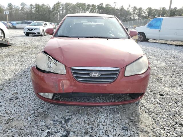 KMHDU46D99U600685 - 2009 HYUNDAI ELANTRA GLS RED photo 5