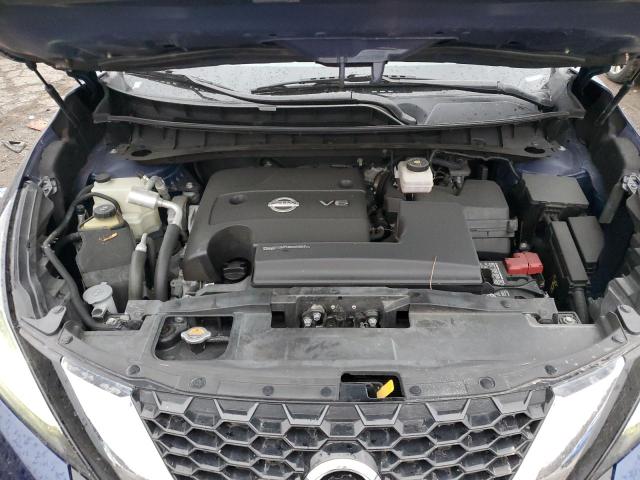 5N1AZ2CS5LN151373 - 2020 NISSAN MURANO SL BLUE photo 12