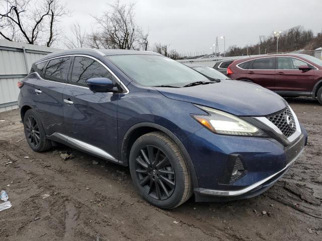 5N1AZ2CS5LN151373 - 2020 NISSAN MURANO SL BLUE photo 4