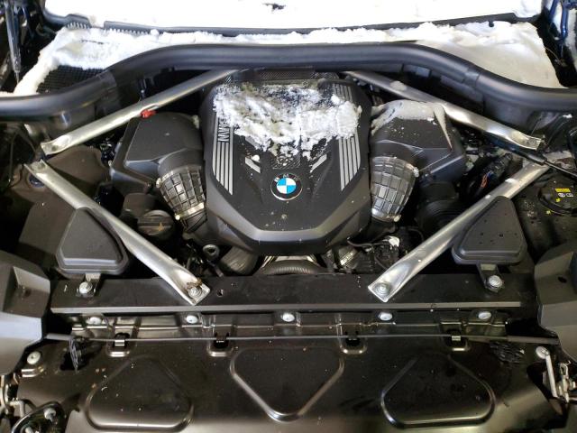 5UXCX6C08N9J21562 - 2022 BMW X7 M50I BLUE photo 11