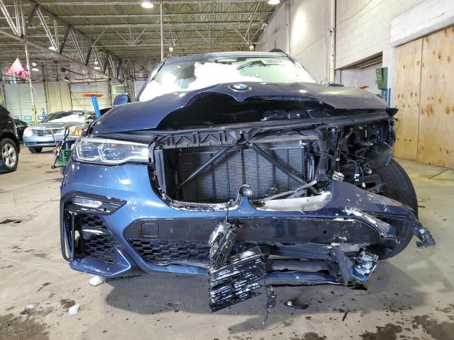 5UXCX6C08N9J21562 - 2022 BMW X7 M50I BLUE photo 5