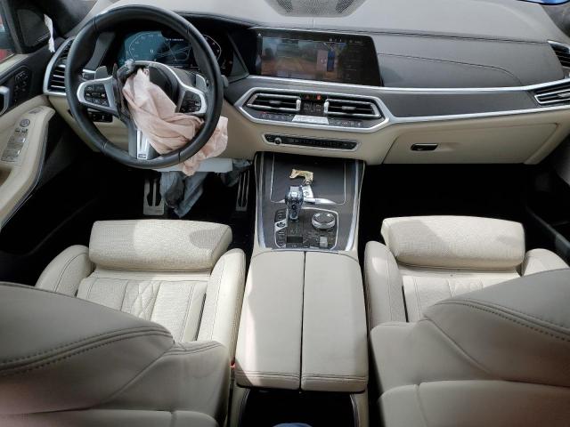 5UXCX6C08N9J21562 - 2022 BMW X7 M50I BLUE photo 8