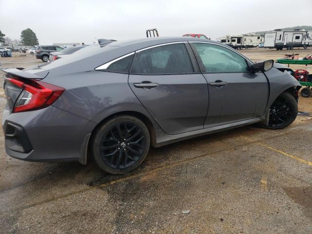 2HGFC1E58LH702211 - 2020 HONDA CIVIC SI GRAY photo 3