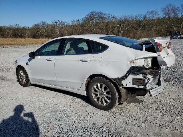 3FA6P0G74JR258781 - 2018 FORD FUSION S WHITE photo 2