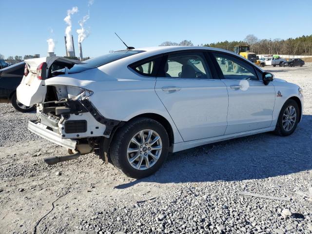 3FA6P0G74JR258781 - 2018 FORD FUSION S WHITE photo 3