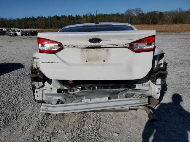 3FA6P0G74JR258781 - 2018 FORD FUSION S WHITE photo 6