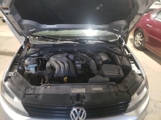 3VW2K7AJ8EM319649 - 2014 VOLKSWAGEN JETTA BASE SILVER photo 11