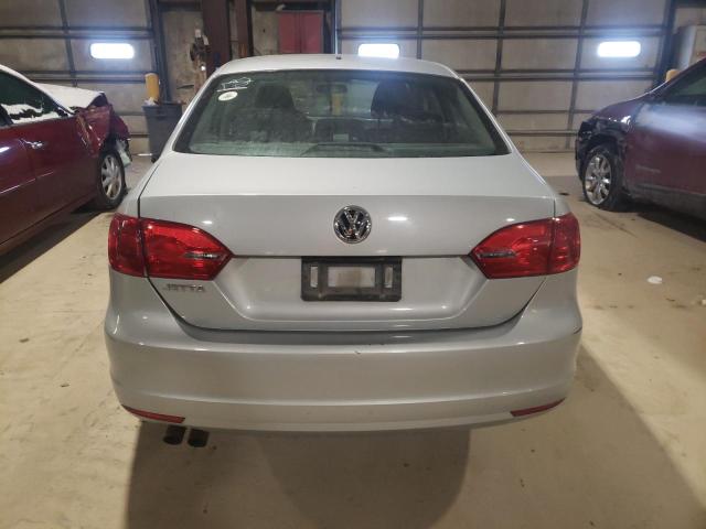 3VW2K7AJ8EM319649 - 2014 VOLKSWAGEN JETTA BASE SILVER photo 6