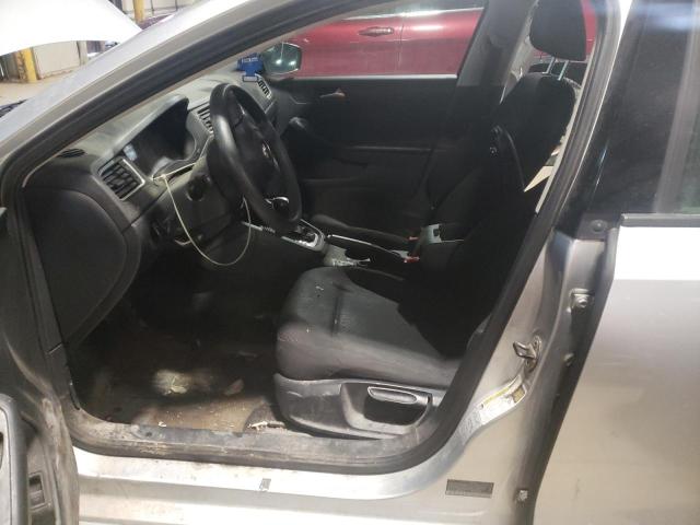 3VW2K7AJ8EM319649 - 2014 VOLKSWAGEN JETTA BASE SILVER photo 7
