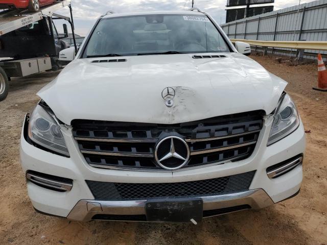 4JGDA5HB3CA057904 - 2012 MERCEDES-BENZ ML 350 4MATIC WHITE photo 5