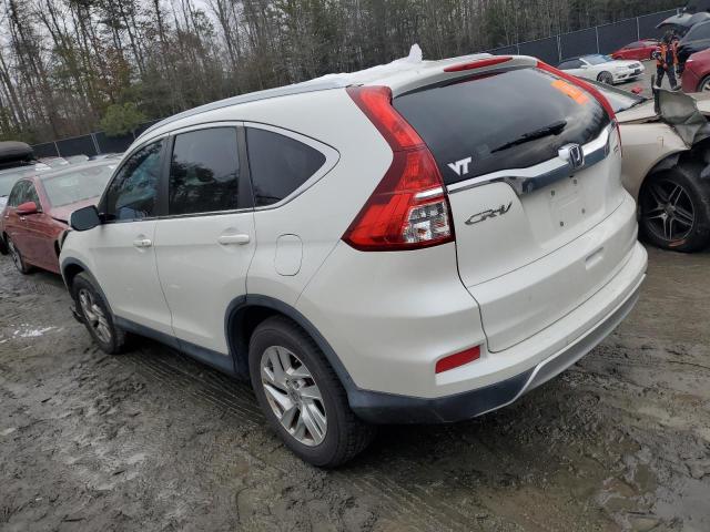 5J6RM3H76FL014887 - 2015 HONDA CR-V EXL WHITE photo 2