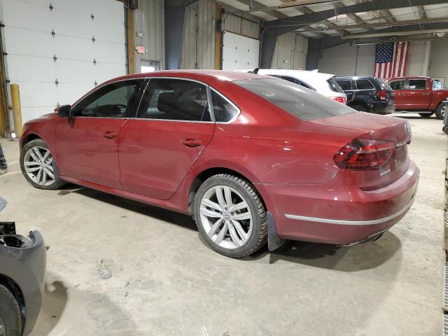 1VWBA7A30JC038803 - 2018 VOLKSWAGEN PASSAT SE RED photo 2