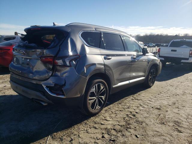 5NMS53AA0KH110875 - 2019 HYUNDAI SANTA FE LIMITED GRAY photo 3