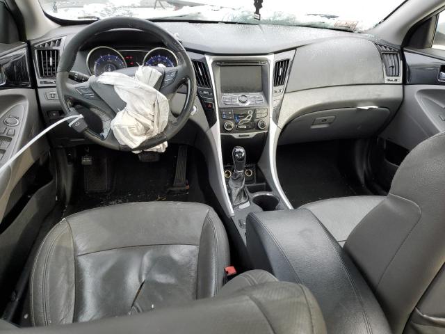 5NPEC4AB3CH497508 - 2012 HYUNDAI SONATA SE GRAY photo 8