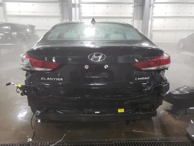 KMHD84LF0HU295070 - 2017 HYUNDAI ELANTRA SE BLACK photo 6