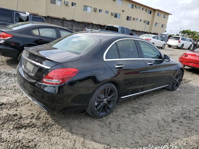 55SWF4JB9JU246918 - 2018 MERCEDES-BENZ C 300 BLACK photo 3