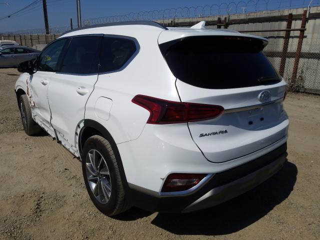 5NMS3CAD9KH117128 - 2019 HYUNDAI SANTA FE SEL  photo 3