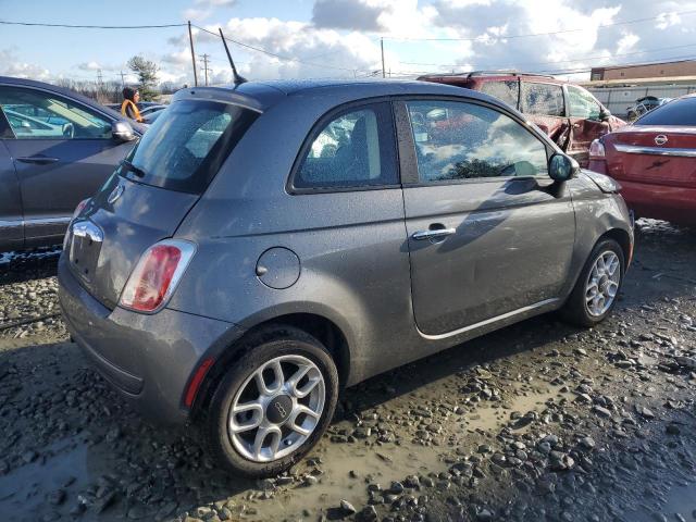 3C3CFFAR9CT124520 - 2012 FIAT 500 POP GRAY photo 3