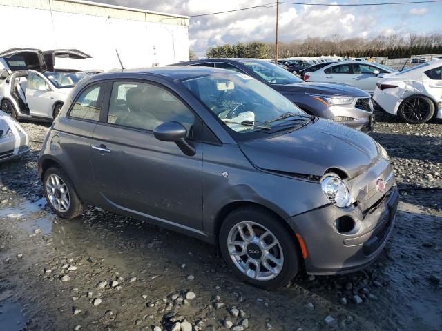 3C3CFFAR9CT124520 - 2012 FIAT 500 POP GRAY photo 4