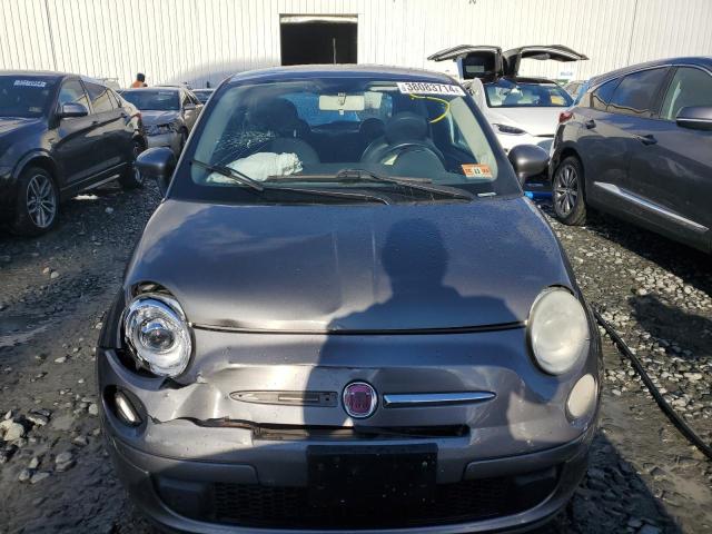 3C3CFFAR9CT124520 - 2012 FIAT 500 POP GRAY photo 5