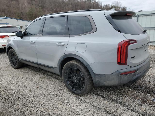 5XYP3DHC4NG321150 - 2022 KIA TELLURIDE EX GRAY photo 2