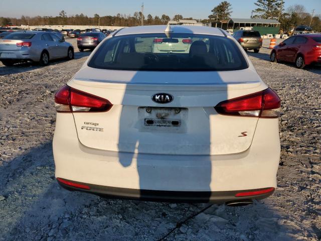 3KPFL4A7XHE098803 - 2017 KIA FORTE LX WHITE photo 6